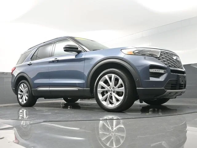 Used 2021 Blue Ford Platinum image 34