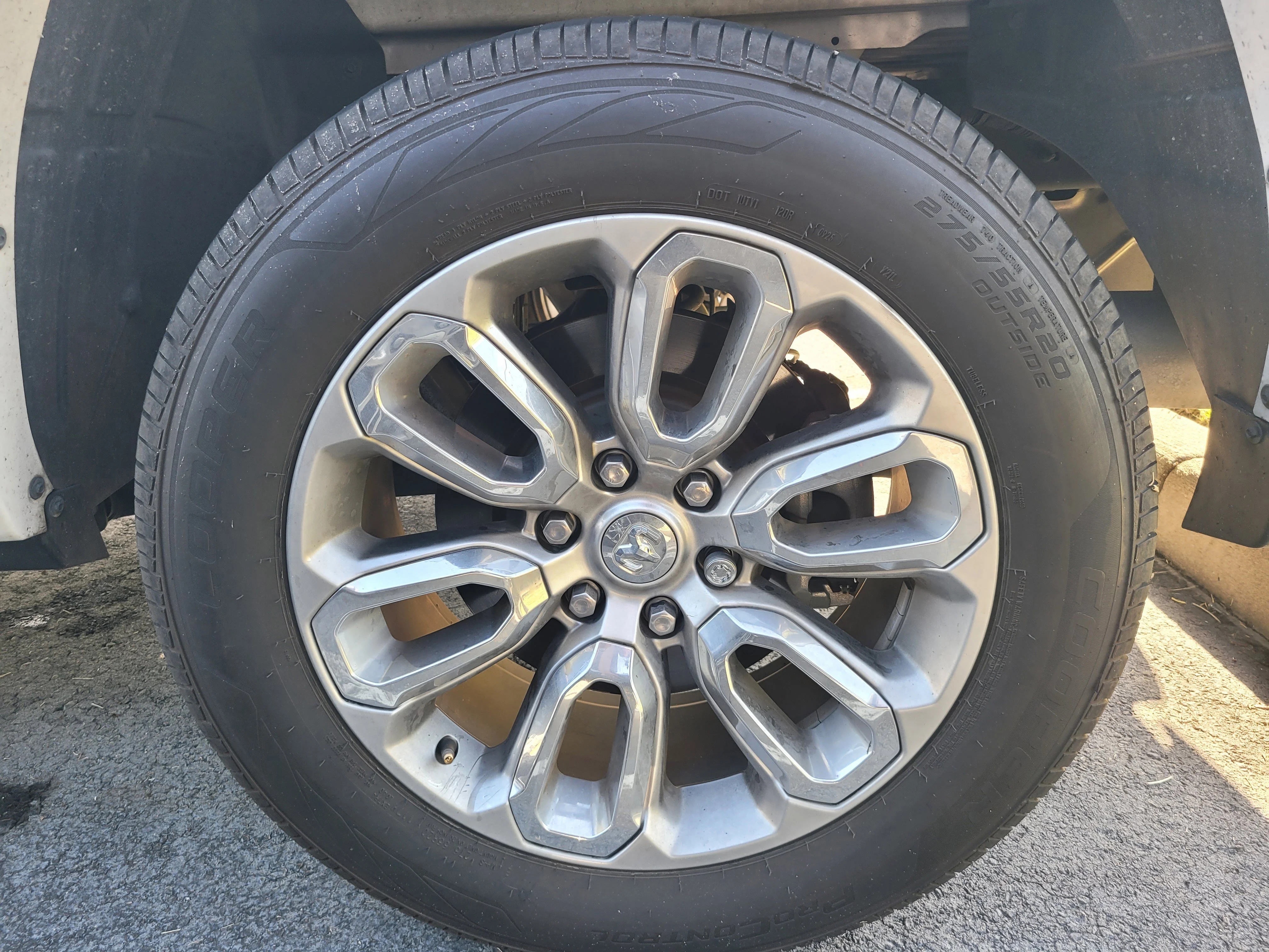 Used 2022 Bright White Clearcoat Ram Laramie image 7