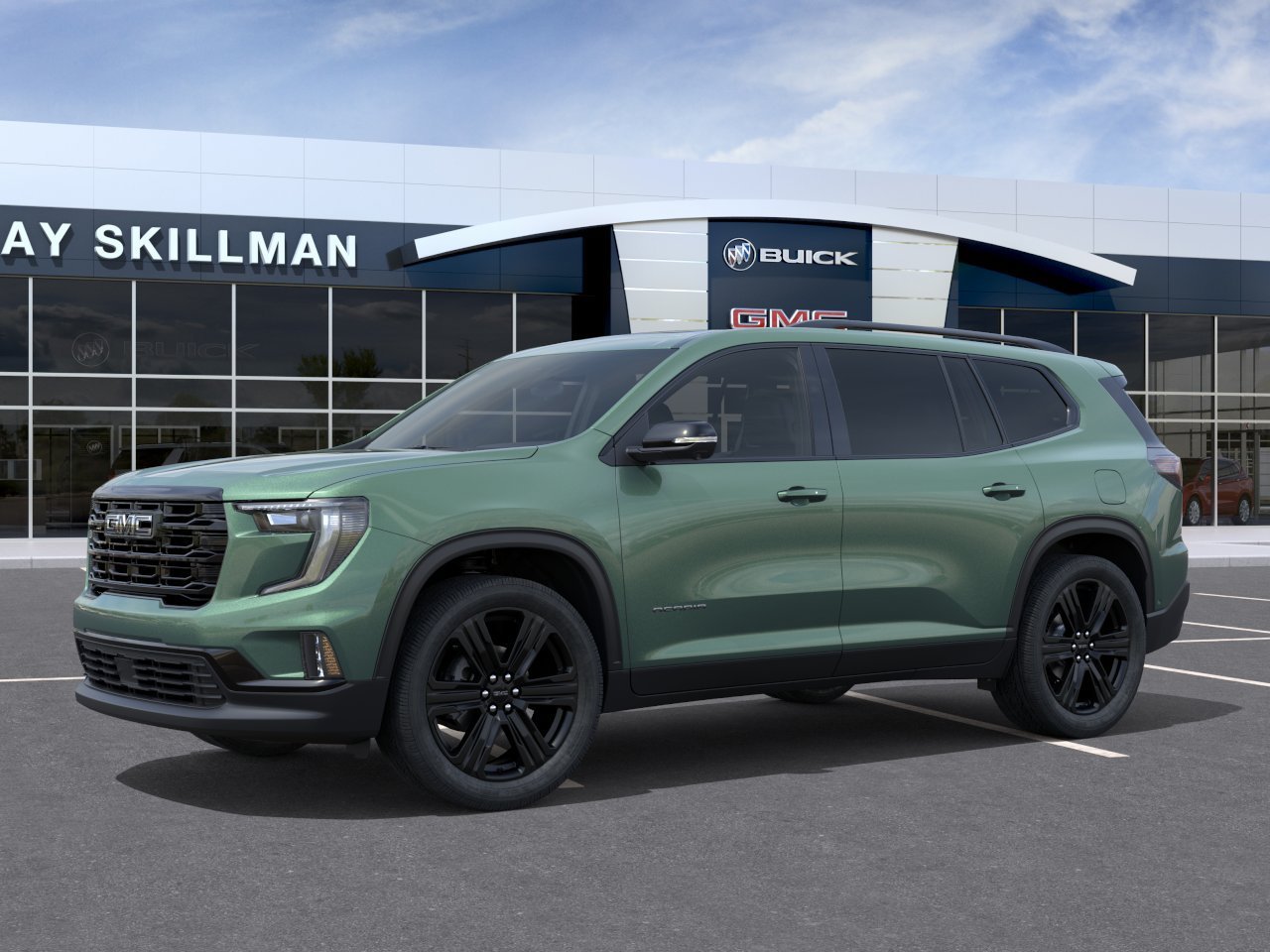 New 2027 Trailstone Green Metallic GMC Elevation image 2