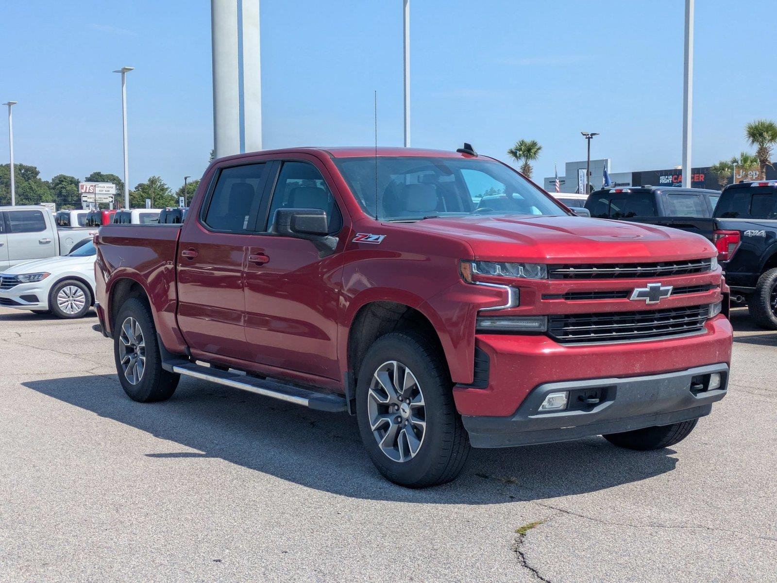Used 2021 Cherry Red Tintcoat Chevrolet RST image 3