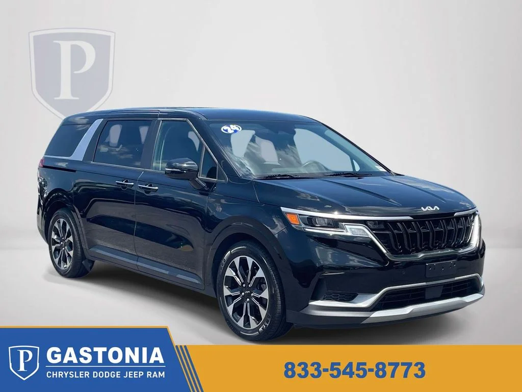 Used 2024 Black Kia EX image 1