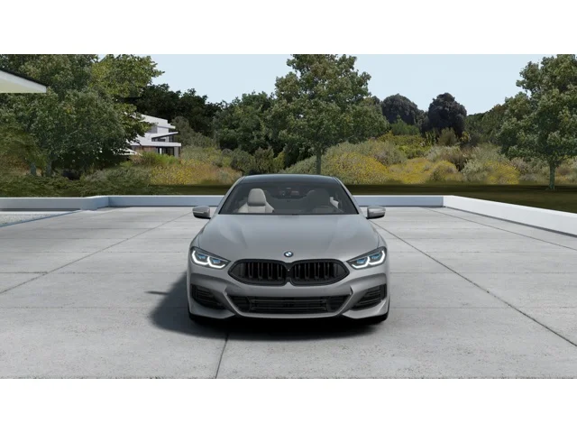 New 2026 Frozen Pure Grey Metallic BMW 840i image 3