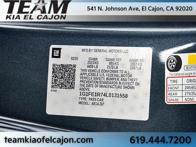 Used 2020 Gray Chevrolet SS image 35