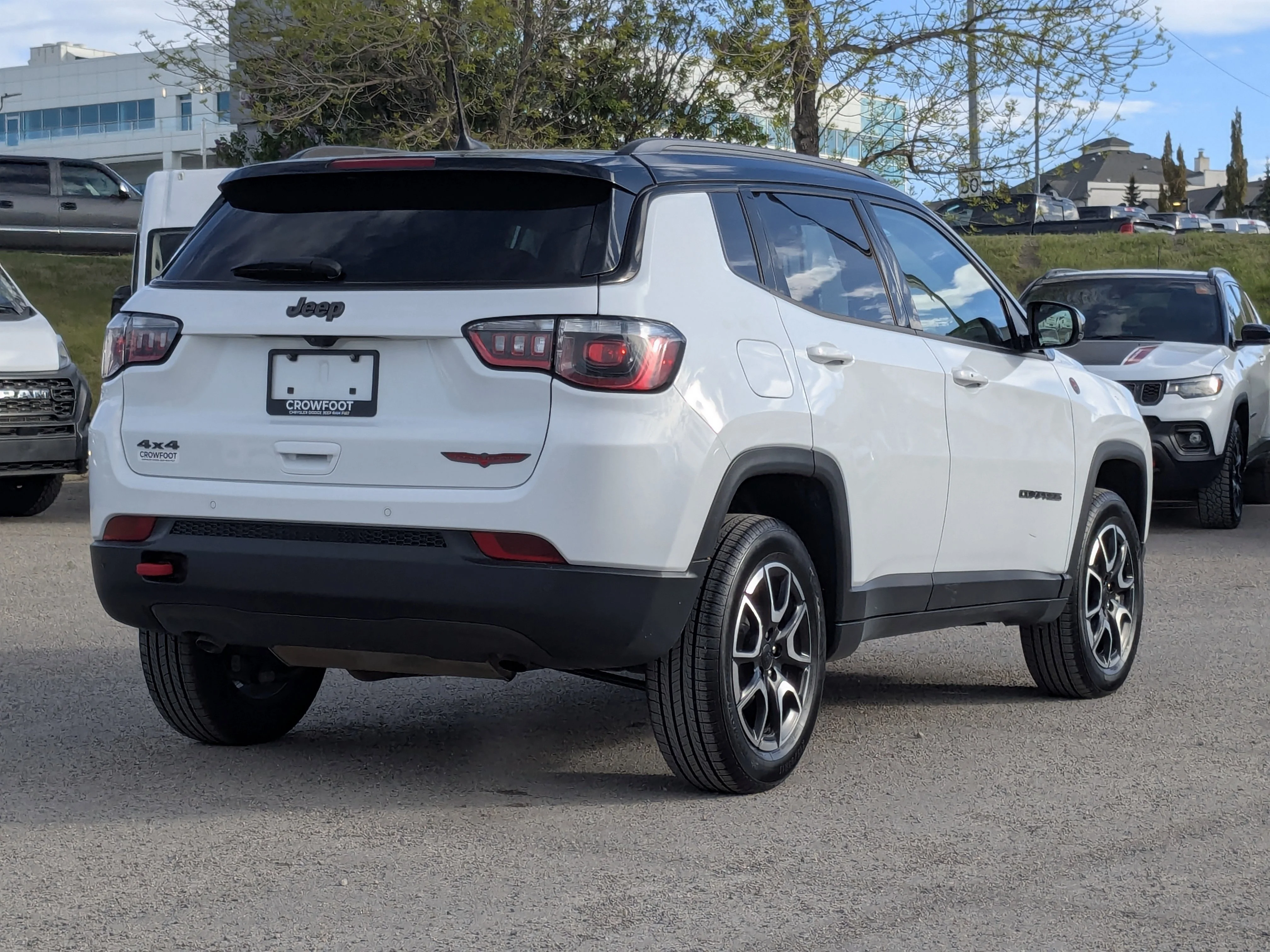 Used 2024 Black Jeep Trailhawk - Sun & Sound Group - Dual Pane Sunroof - Leather - NAV & More image 8