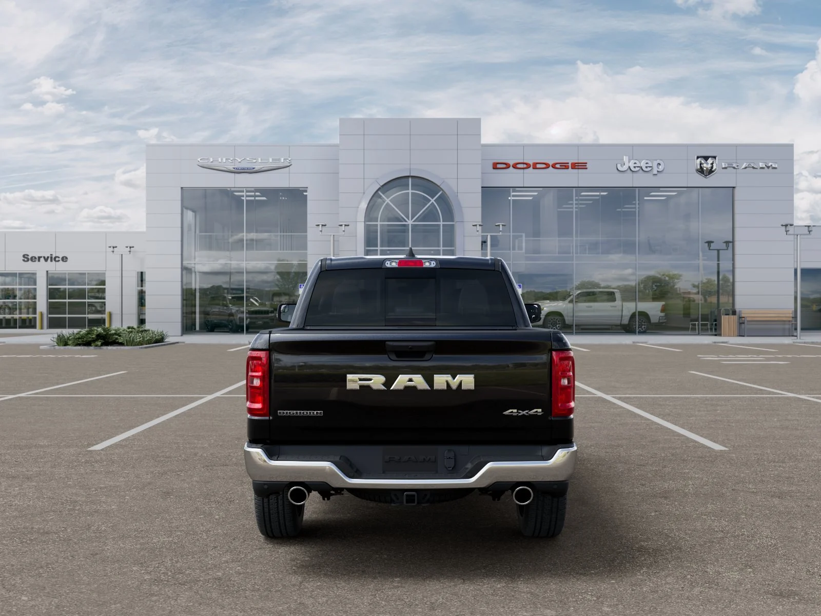 New 2026 Diamond Black Crystal Pearlcoat RAM Big Horn/Lone Star image 34