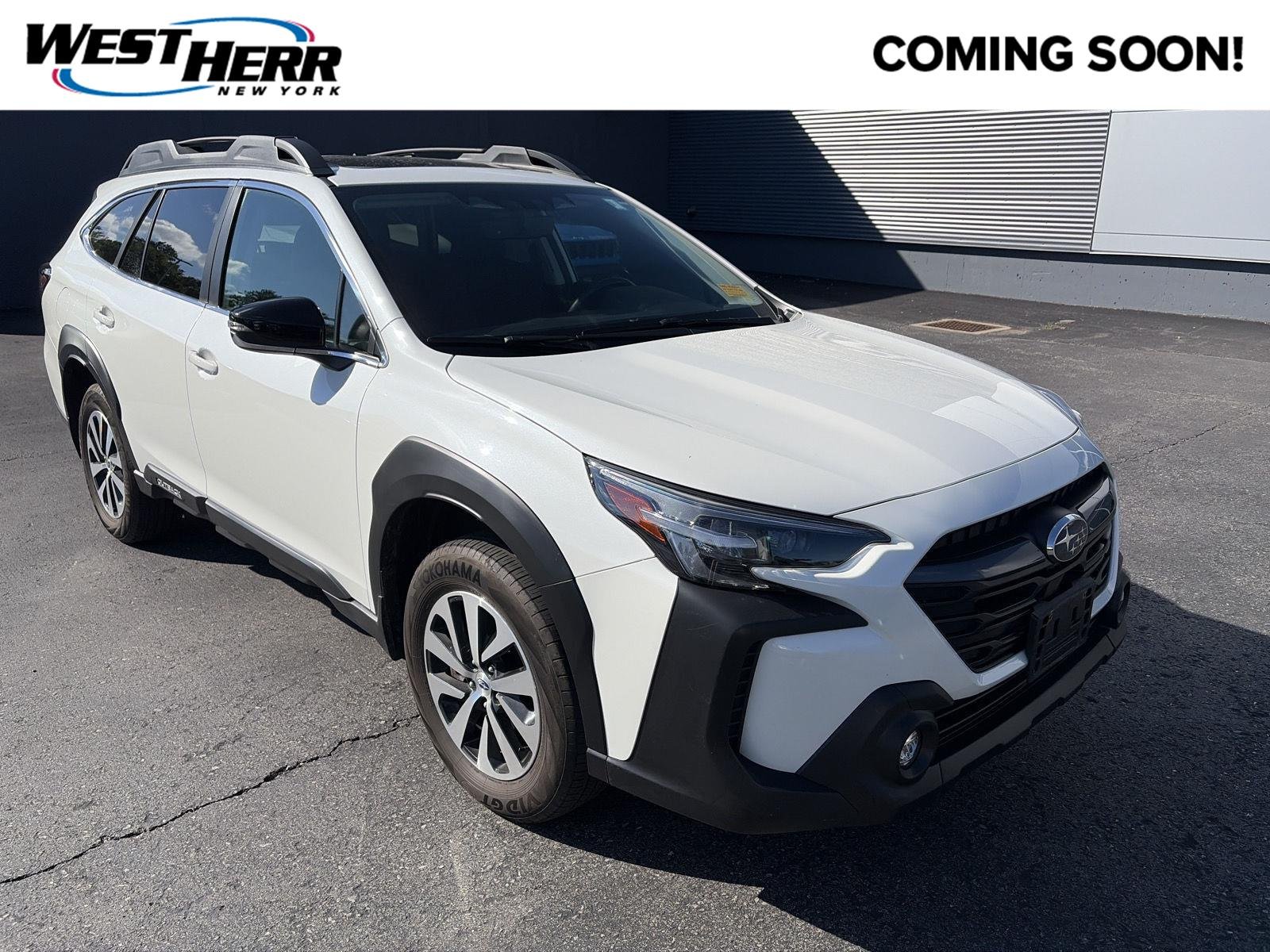 Used 2024 Crystal White Pearl Subaru Premium image 1