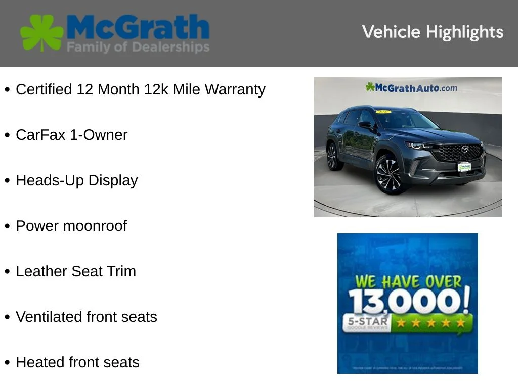 Certified Used 2025 Gray Mazda Premium Plus image 6