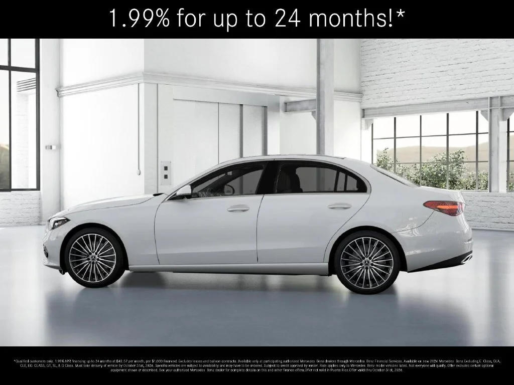 New 2026 Polar White Mercedes-Benz C 300 image 75