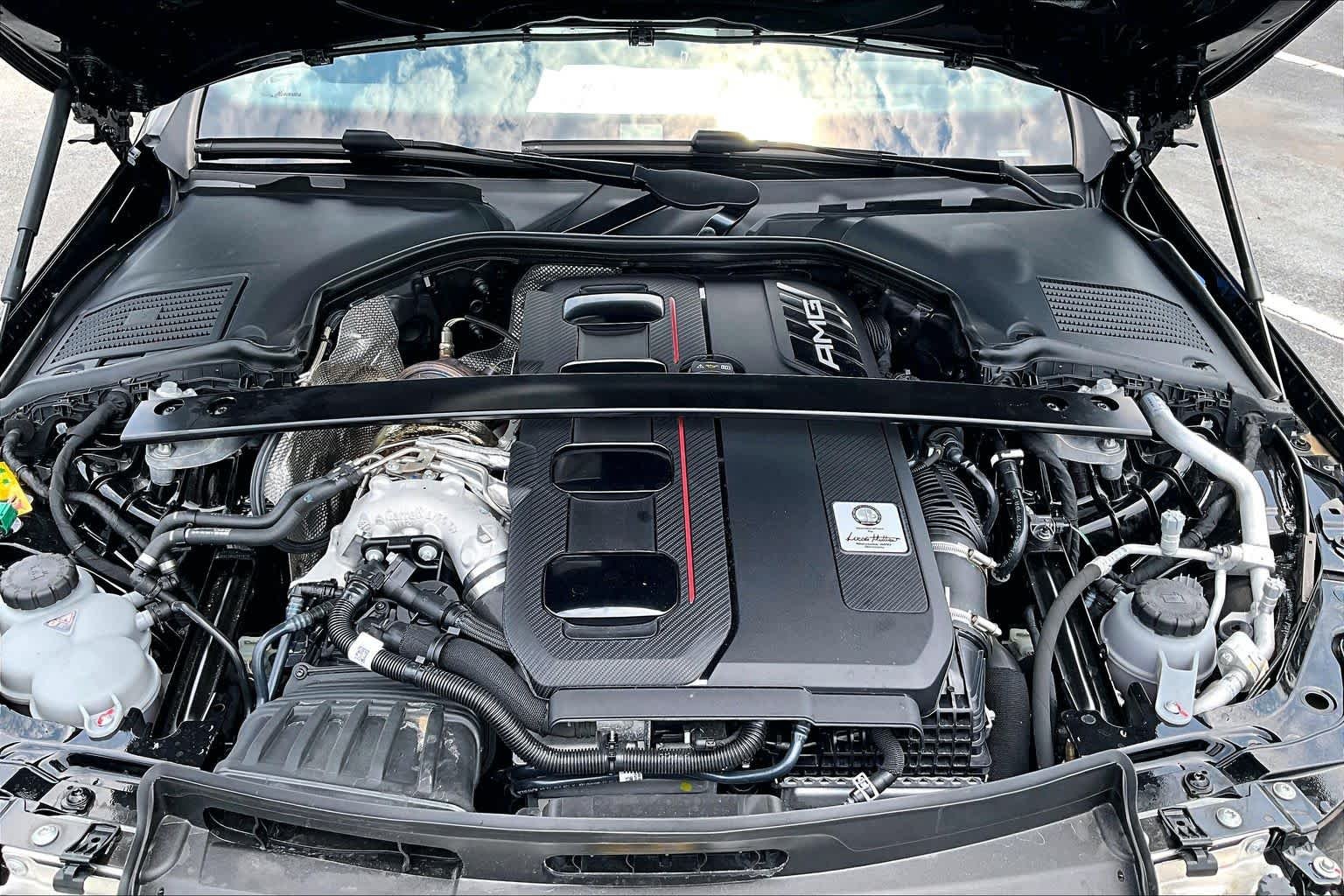 Used 2024 Obsidian Black Metallic Mercedes-Benz AMG® C 63 S E Performance image 63