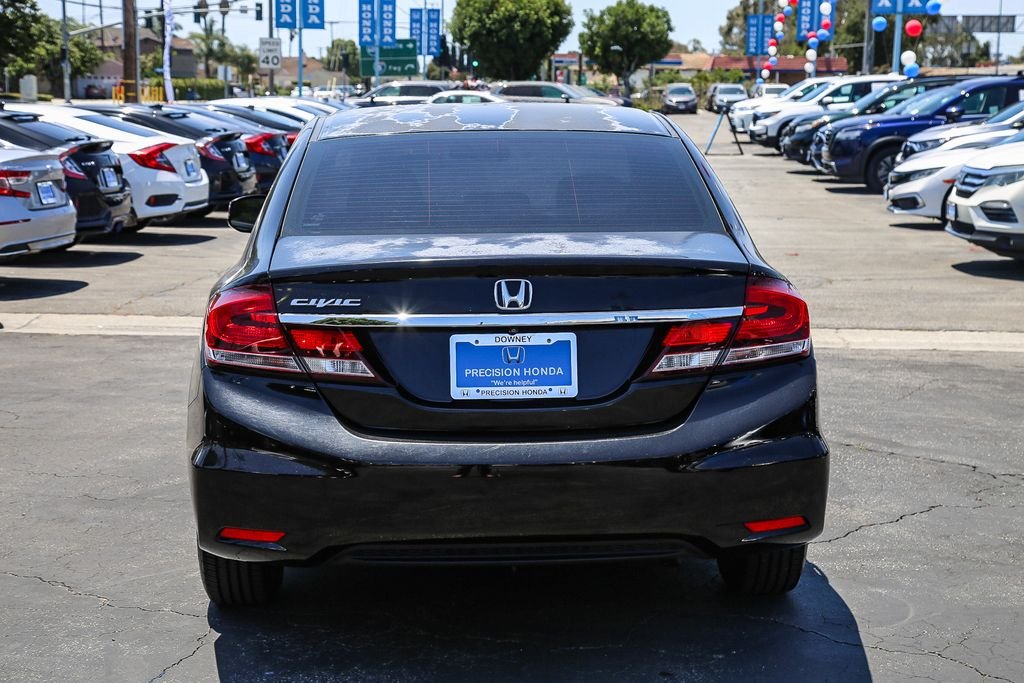 Used 2013 Crystal Black Pearl Honda LX image 5
