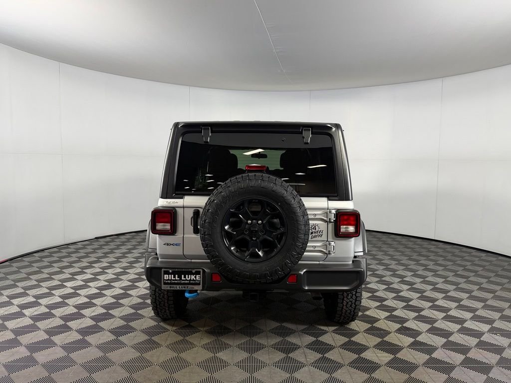 Certified Used 2023 Silver Jeep Willys 4xe image 8