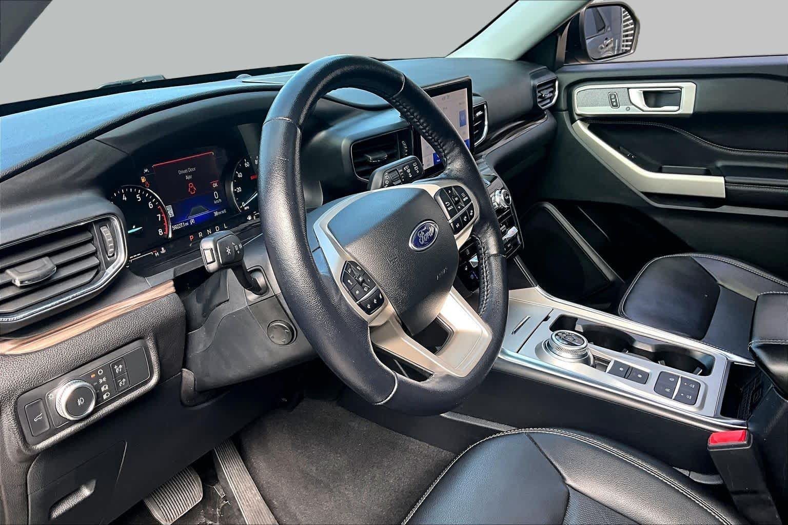 Used 2021 Carbonized Gray Metallic Ford Limited image 18
