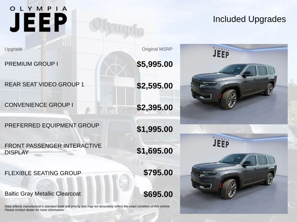 Certified Used 2023 Gray Jeep Series III image 4
