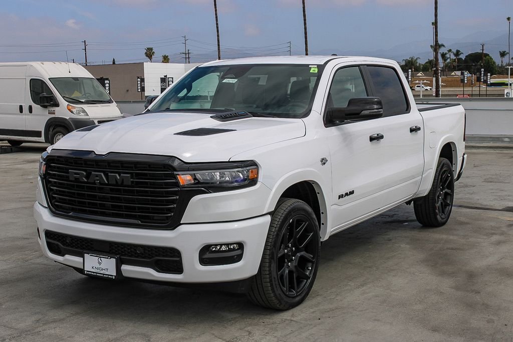 New 2026 Bright White Clearcoat Ram Laramie image 3