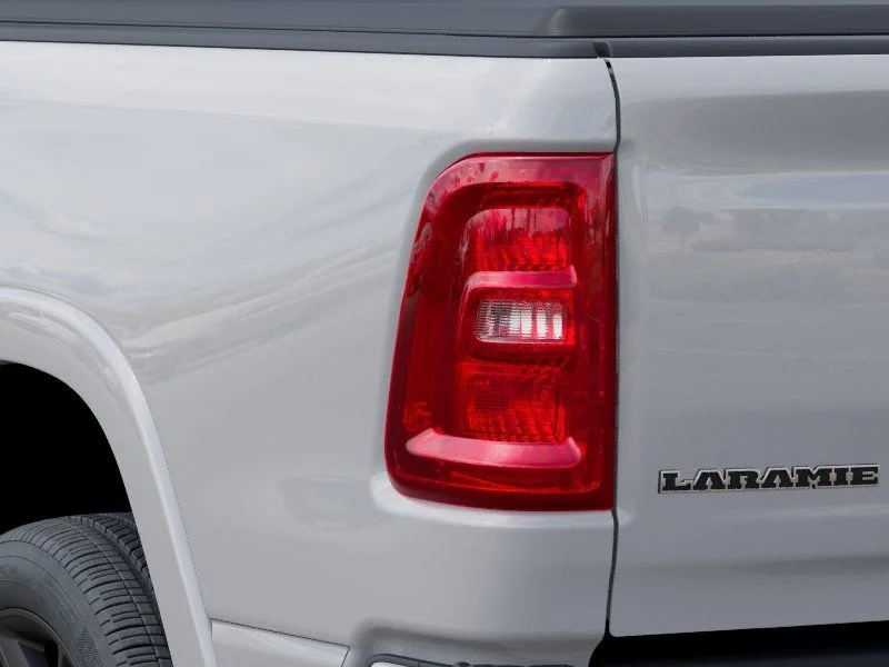 New 2026 Bright White Clear-Coat Exterior Paint RAM Laramie image 9