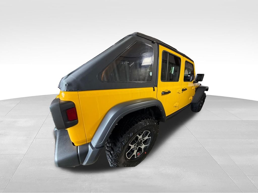 Used 2021 Yellow Jeep Unlimited Rubicon image 6