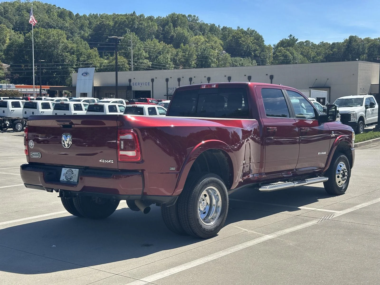 Used 2024 Delmonico Red Pearlcoat Ram Longhorn image 7