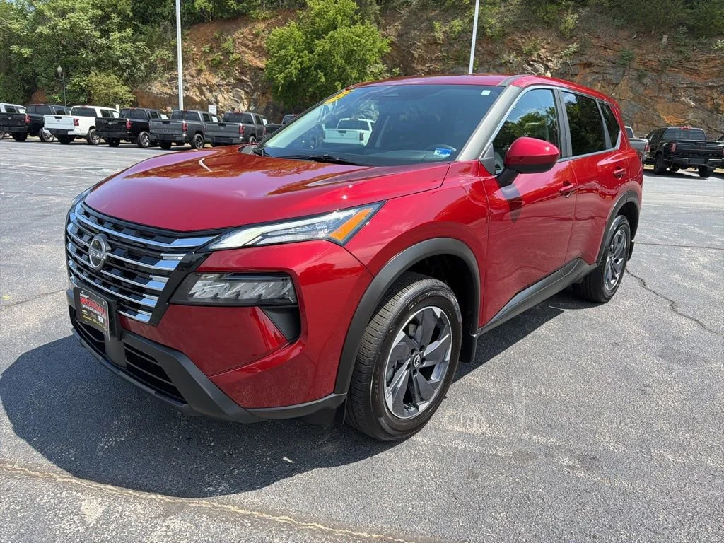 Used 2025 Red Nissan SV image 1