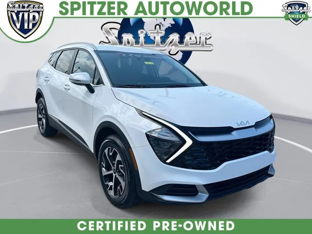 Used 2023 White Kia EX image 1