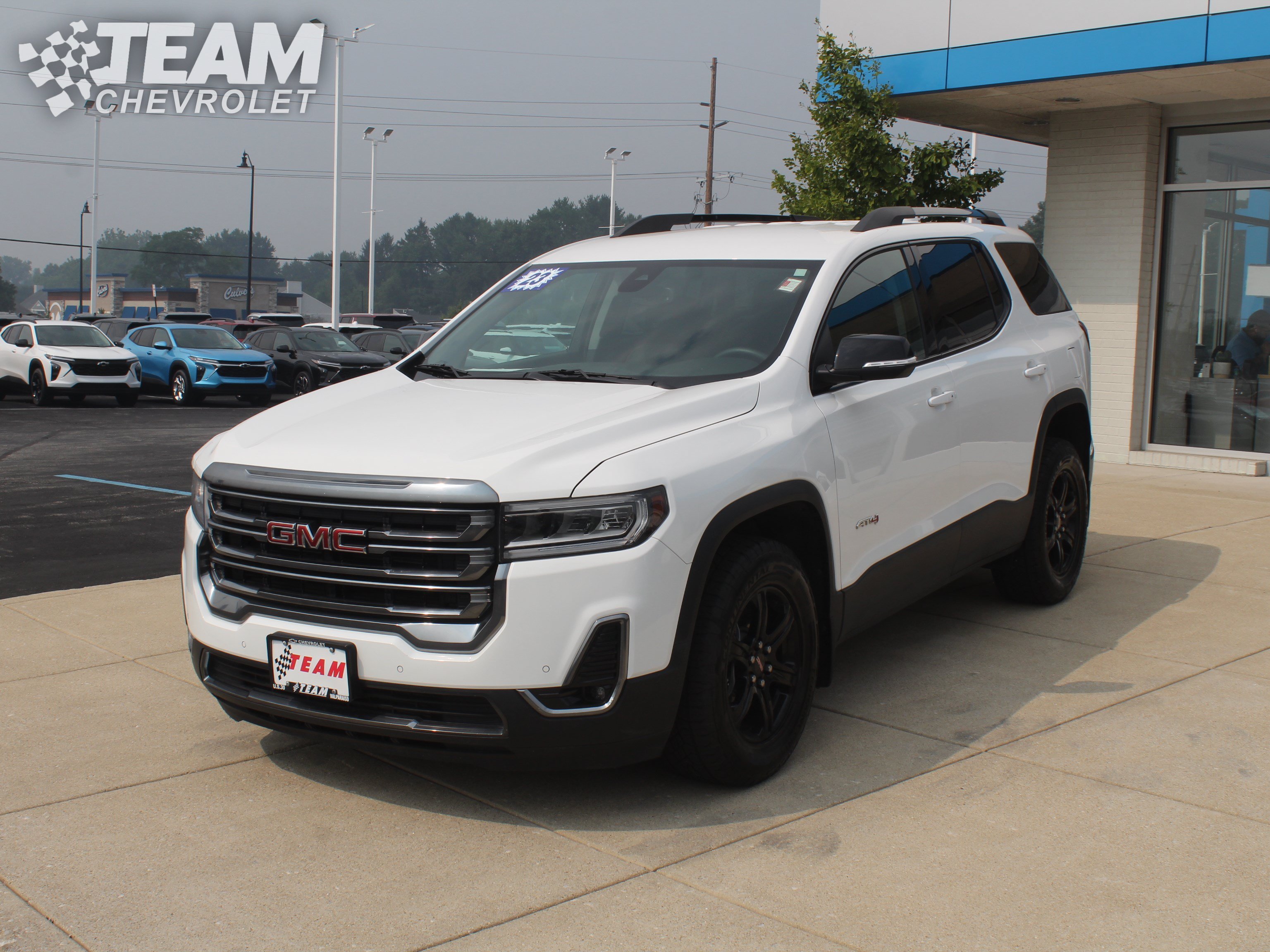 Used 2023 Summit White GMC AT4 image 8