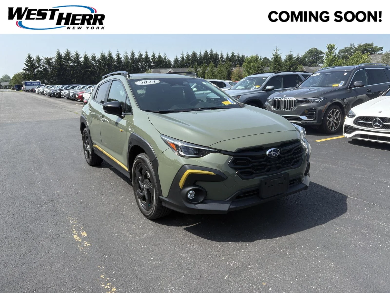 Used 2024 Alpine Green Subaru Sport image 1