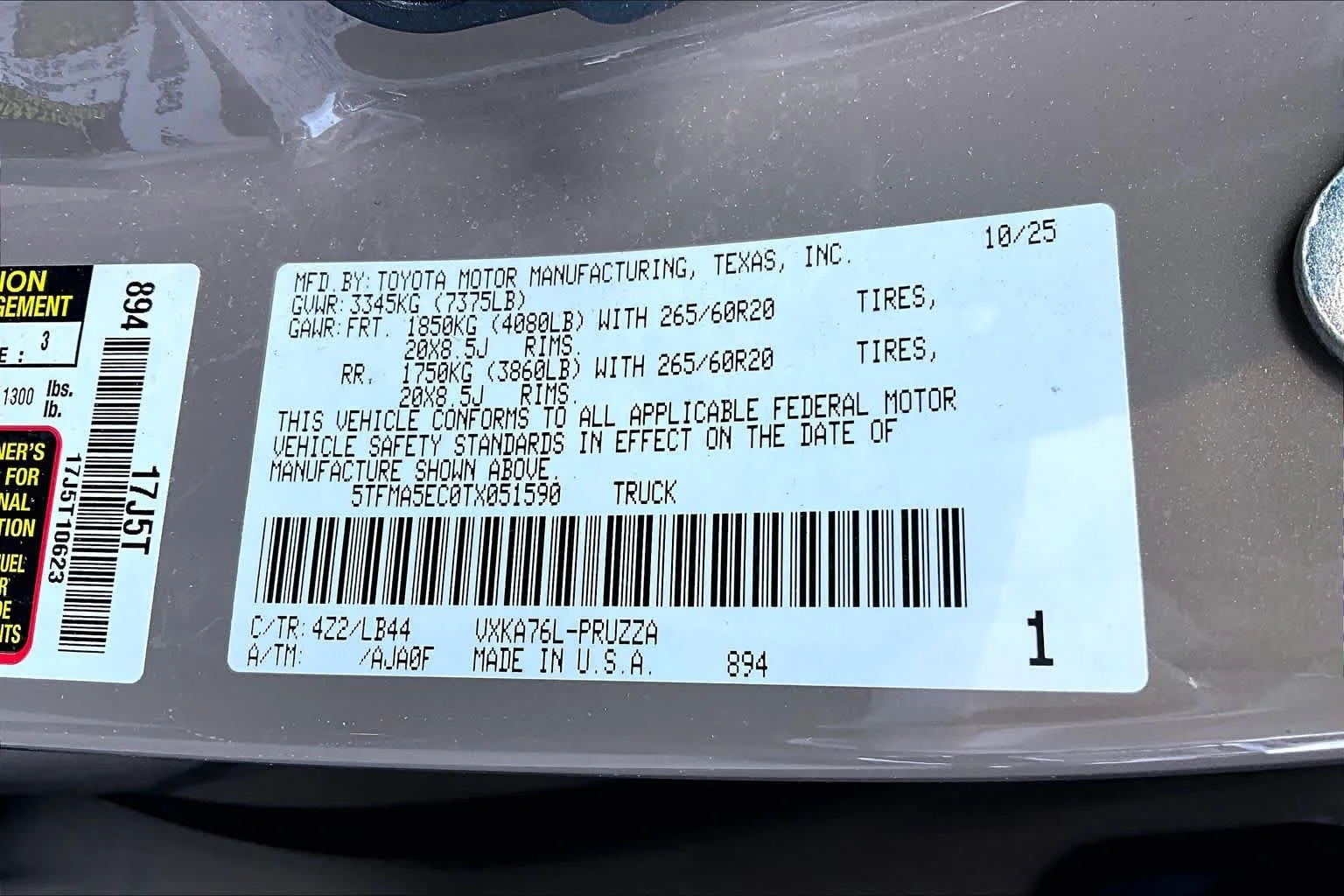 Certified Used 2026 Mudbath Toyota 1794 Edition image 34