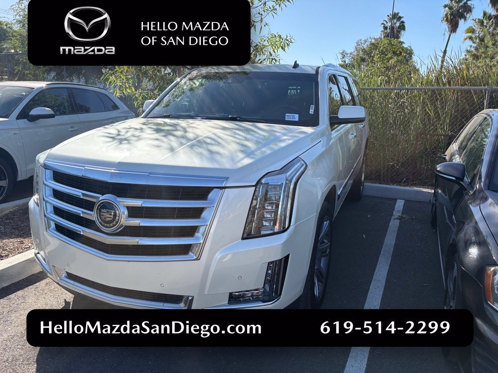 Used 2015 White Cadillac Premium image 1