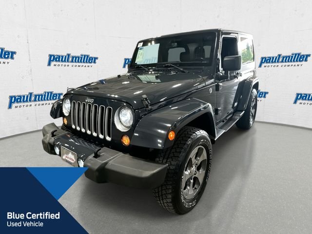Certified Used 2018 Black Jeep Sahara image 1