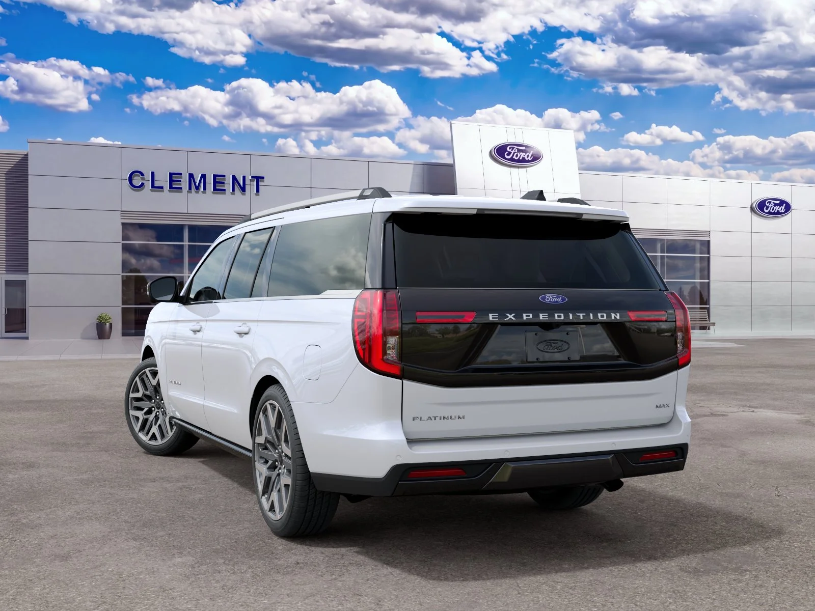 New 2027 Star White Metallic Tri-Coat Ford MAX Platinum image 8