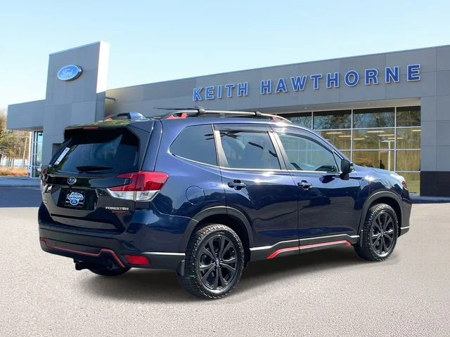 Certified Used 2021 Dark Blue Pearl Subaru Sport image 6