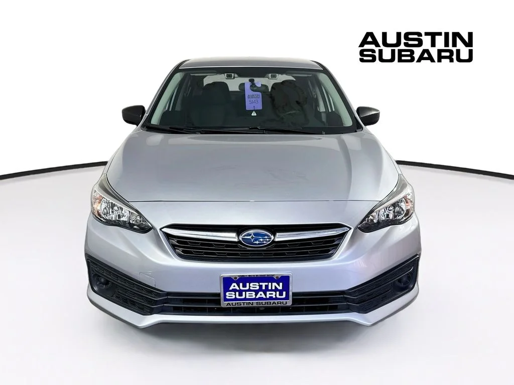 Certified Used 2022 Silver Subaru Base image 2