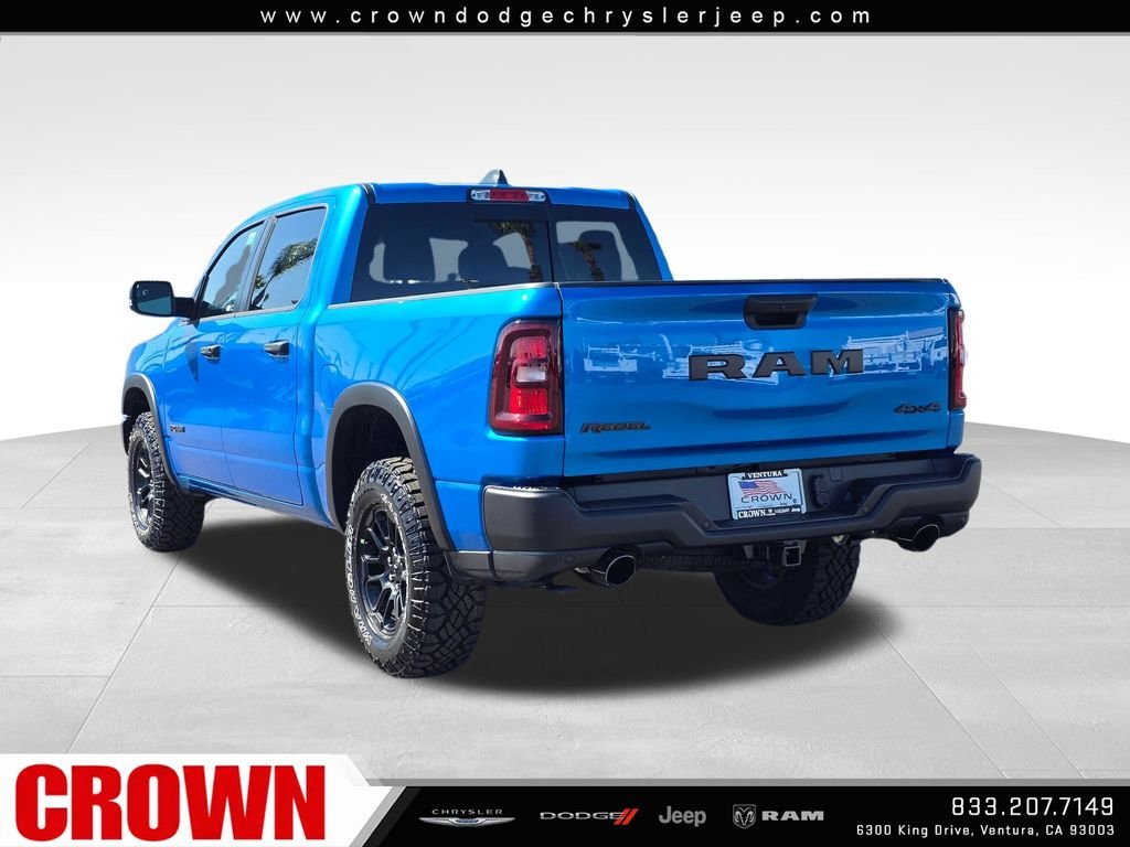 New 2026 Hydro Blue Pearl-Coat Exterior Paint RAM Rebel image 8