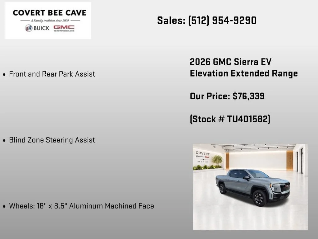 2026 GMC Sierra EV Elevation - Photo 21