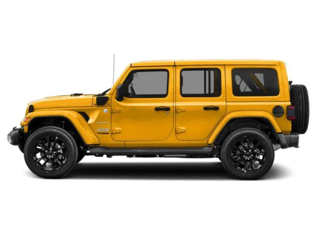 Used 2021 Gray Jeep Unlimited Sahara 4xe image 6
