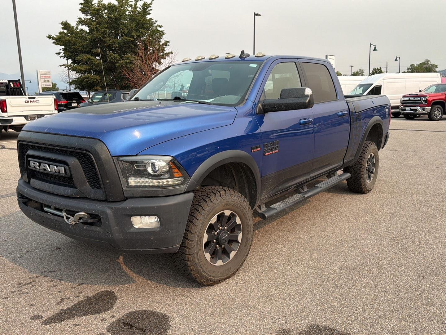 Used 2018 Blue Streak Pearlcoat Ram Power Wagon image 1