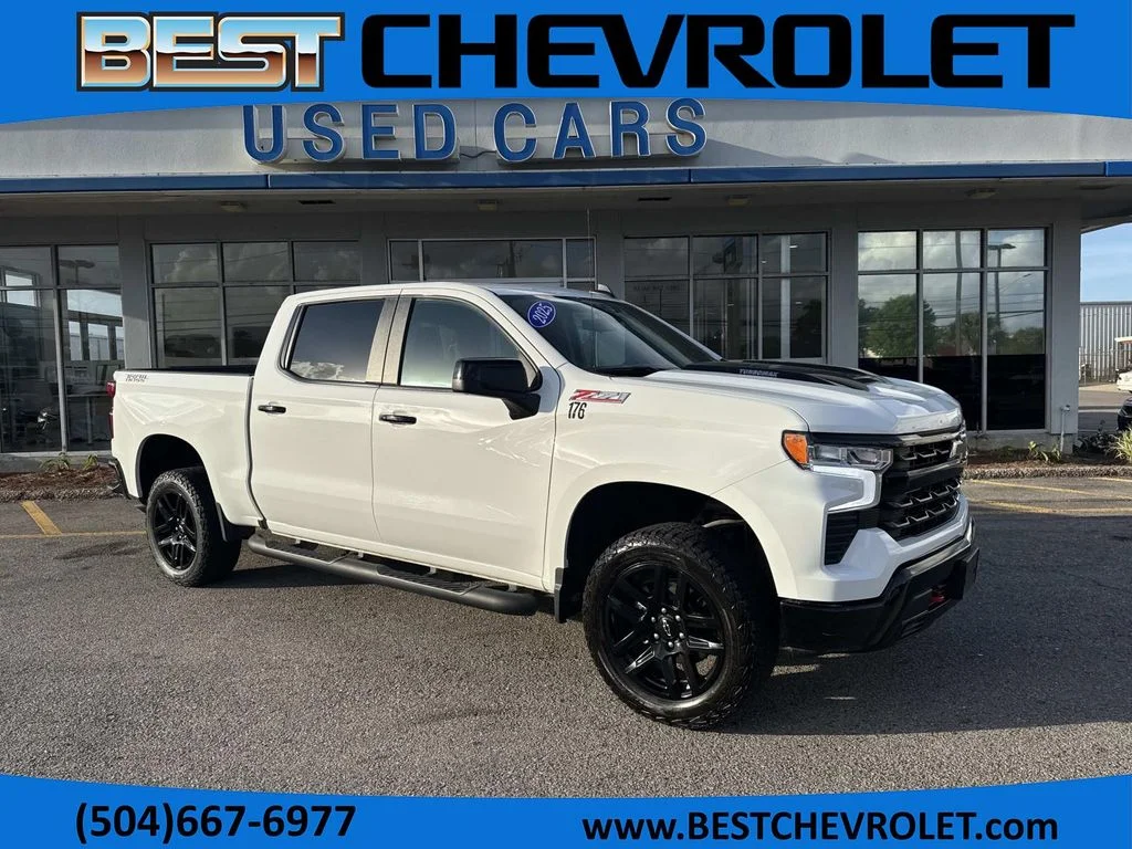 Certified Used 2025 White Chevrolet LT Trail Boss image 1