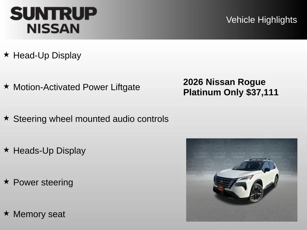2026 Nissan Rogue Platinum - Photo 16