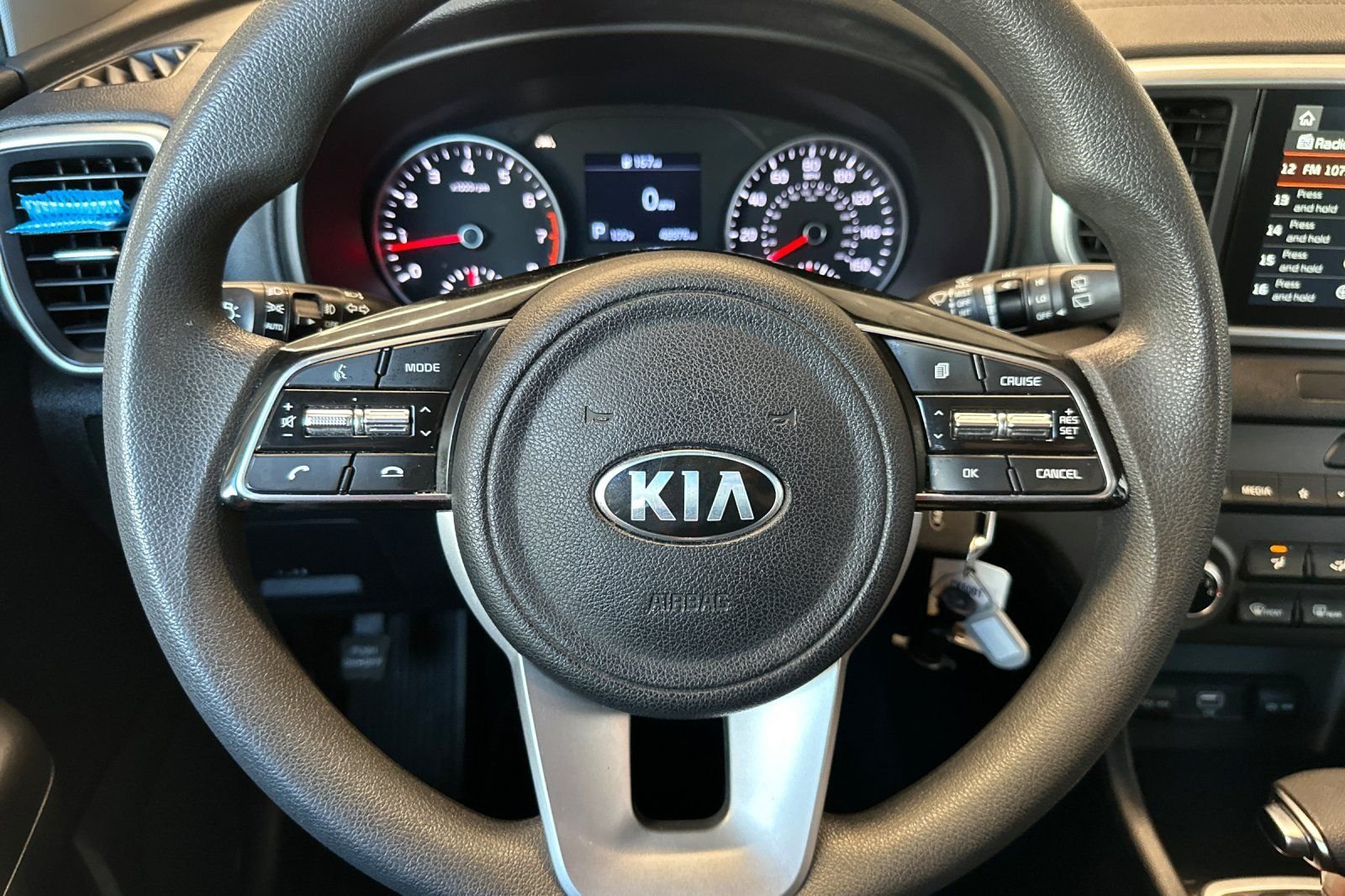 Used 2022 Blue Kia LX image 25