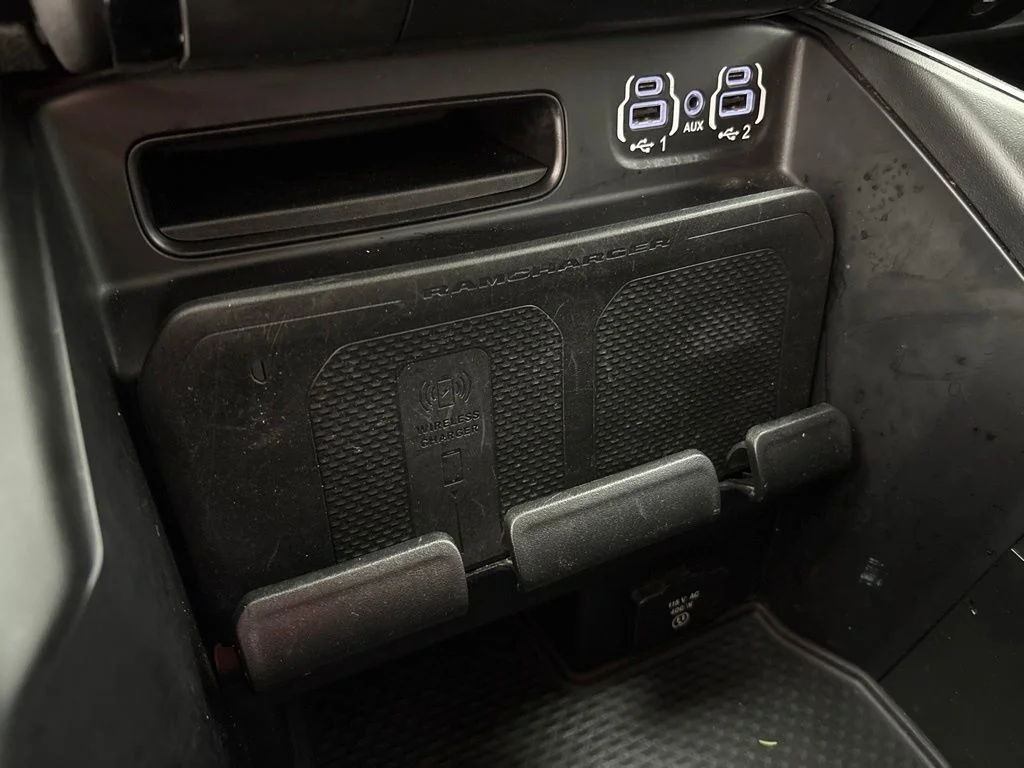 Used 2021 Bright White Clearcoat Ram Laramie image 47
