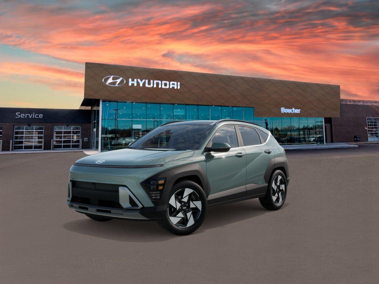 New 2027 Mirage Green Hyundai Limited AWD image 1