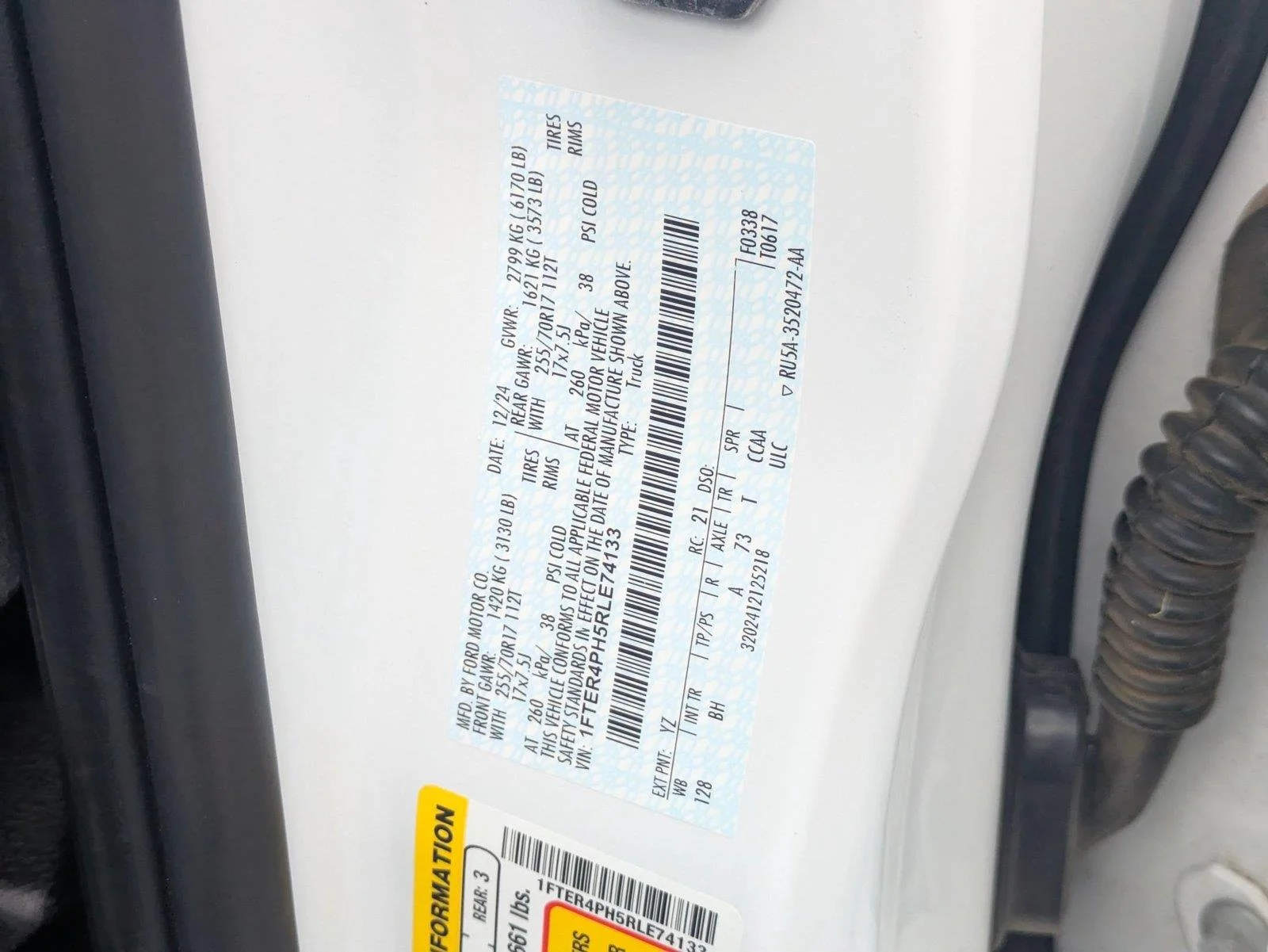 Used 2024 Oxford White Ford XL image 32