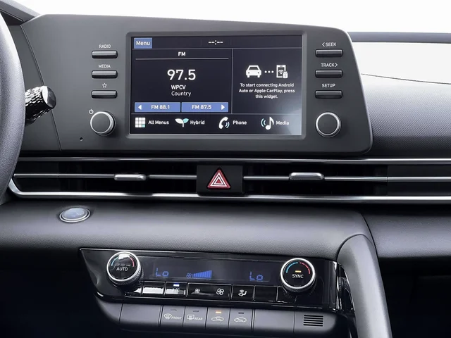 New 2026 Hyundai ELANTRA HYBRID Blue