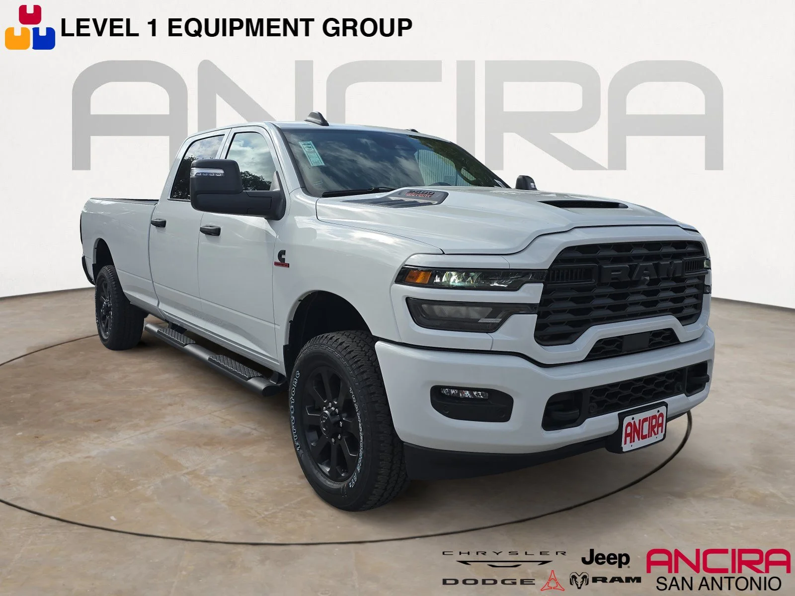 New 2026 Bright White Clearcoat Ram Black Express image 1