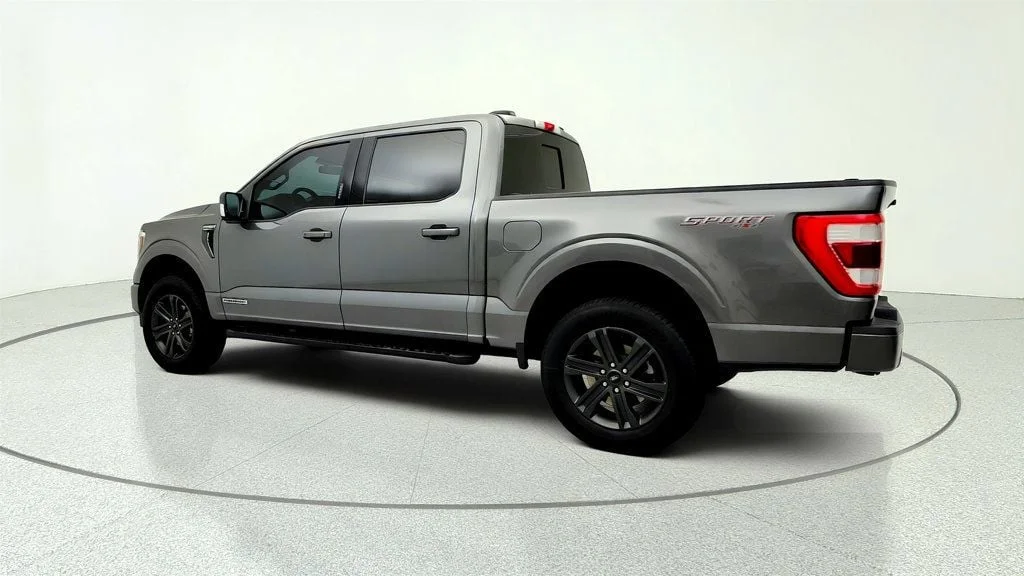Used 2021 Carbonized Gray Metallic Ford LARIAT 4WD SuperCrew 5