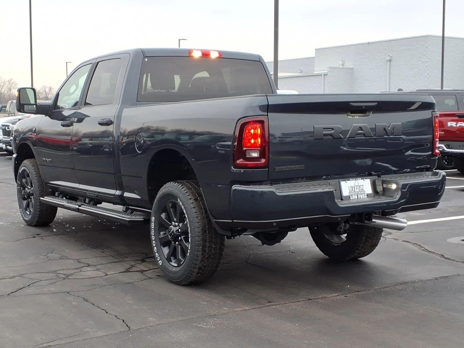 New 2026 Forged Blue Metallic Exterior Paint RAM Big Horn image 4