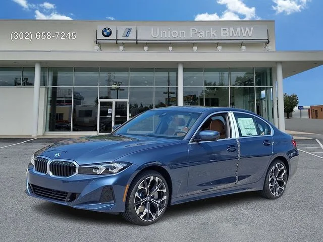 New 2026 Arctic Race Blue metallic BMW 330i xDrive image 1