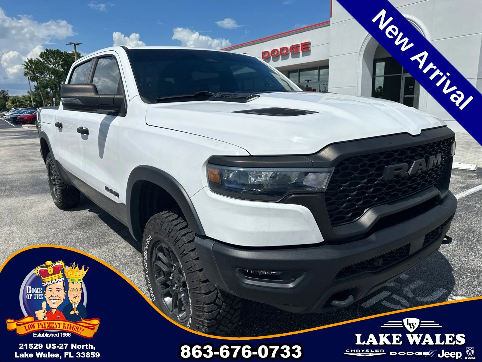 Used 2025 White Ram Rebel image 9