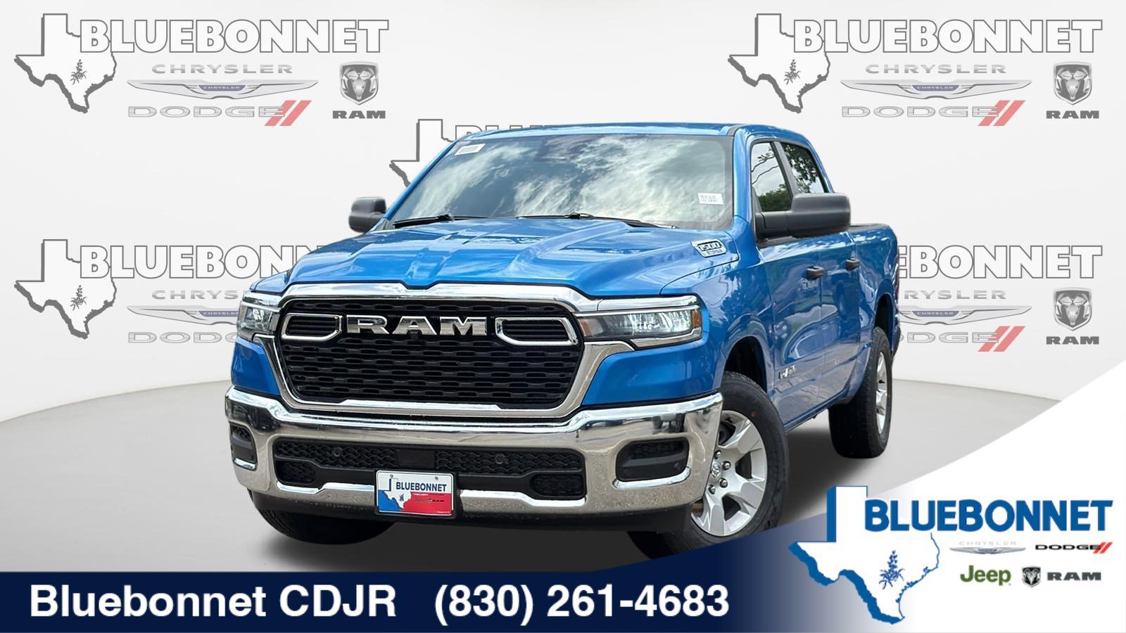 New 2026 Hydro Blue Pearl-Coat Exterior Paint RAM Tradesman image 1