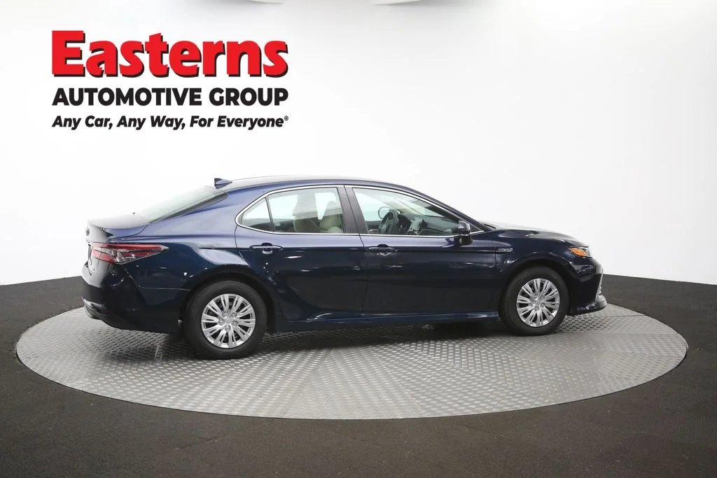 Used 2021 Blue Toyota LE image 42