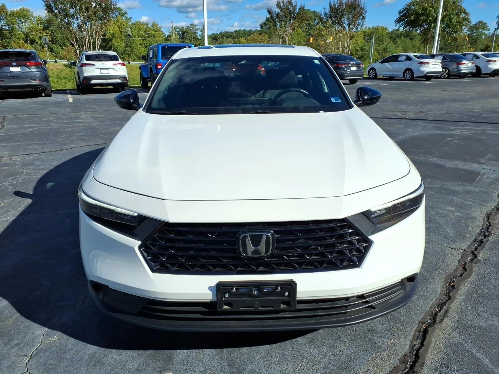 Used 2025 Platinum White Pearl Honda Sport image 10